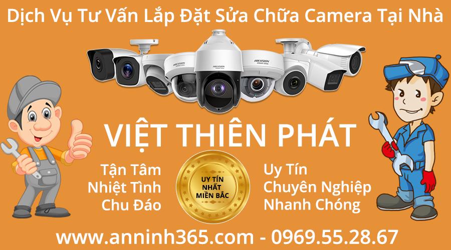 Lắp đặt camera tại phường Phúc Đồng Long Biên