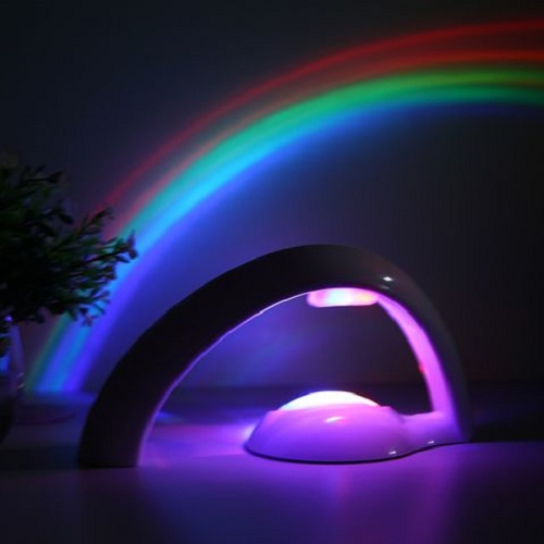 Đèn led trang trí cầu vồng kiêm đèn ngủ LUCKYRAINBOW LR1710