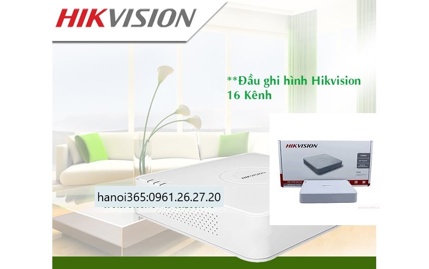 Mua Đầu ghi hình HIKVISION DS-7116HQHI-K1 ở đâu uy tín