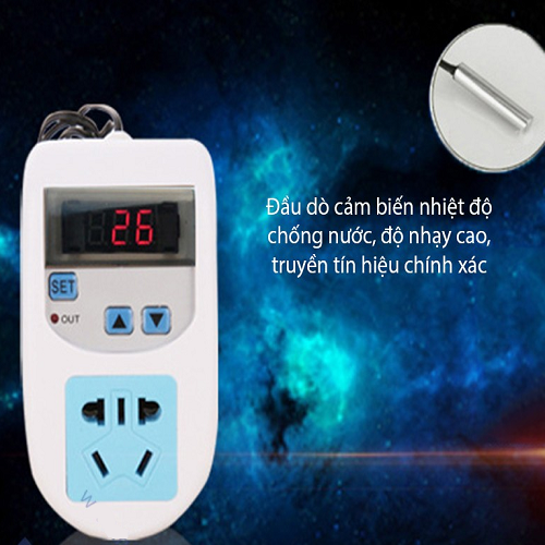 Ổ CẮM CẢM BIẾN NHIỆT ĐỘ AL-07