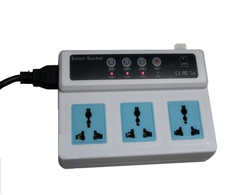 Ổ cắm điều khiển từ xa bằng sim điện thoại SC3-GSM