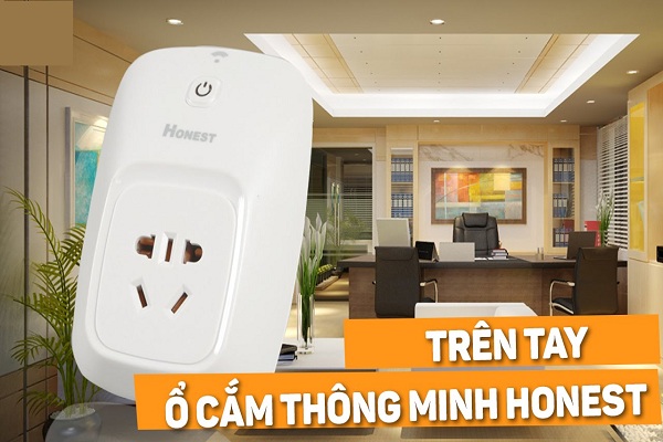 Ổ cắm điều khiển từ xa 1 km công suất lớn Honest HT-6805W