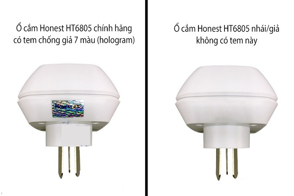 Ổ cắm điều khiển từ xa 1 km công suất lớn Honest HT-6805W