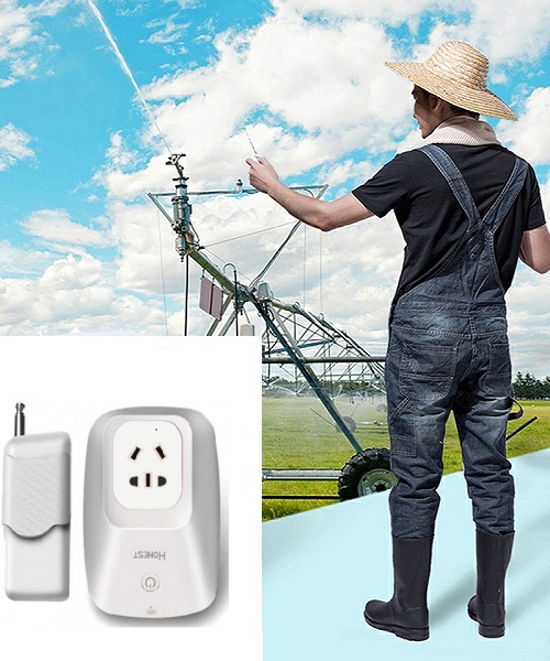 Ổ cắm điều khiển từ xa 1 km công suất lớn Honest HT-6805W