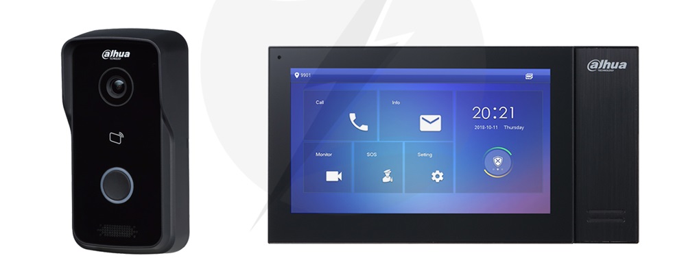 đại lý phân phối Bộ Kit Chuông Cửa Có Hình IP Dahua VTH2421F-P/VTO2111D-P-S2