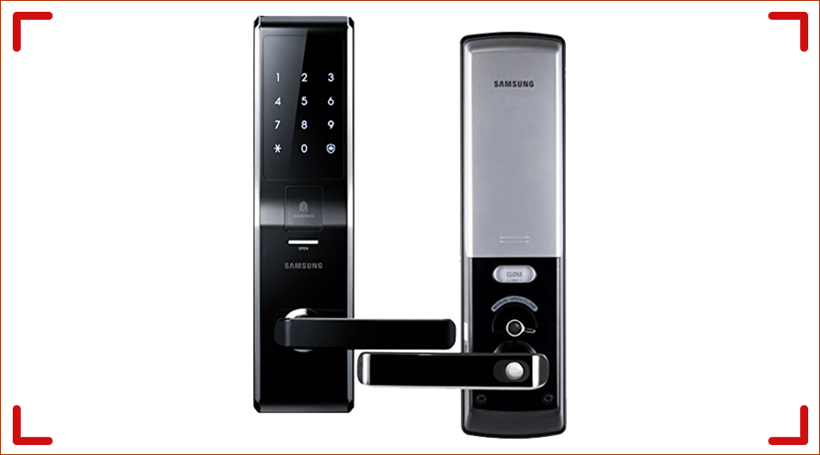 Bán và lắp đặt khóa cửa vân tay điện tử Samsung giá rẻ tại Hồ Tùng Mậu quận Cầu Giấy