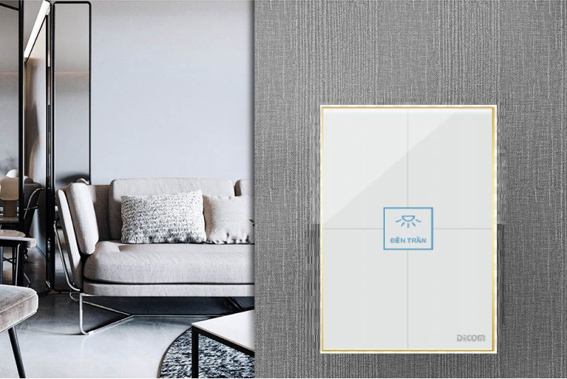 Địa chỉ bán CÔNG TẮC CẢM ỨNG DICOM HCN DỌC 1 NÚT giá rẻ