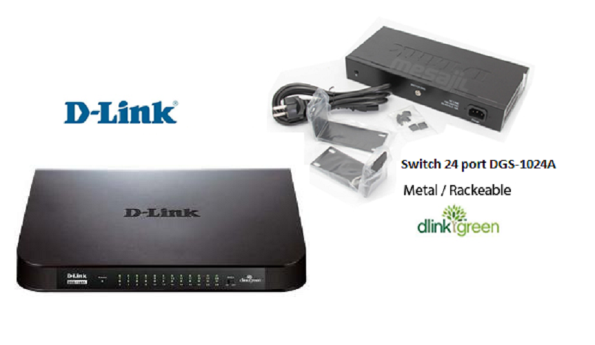 đại lý phân phối THIẾT BỊ CHIA MẠNG SWITCH D-LINK DGS-1024A