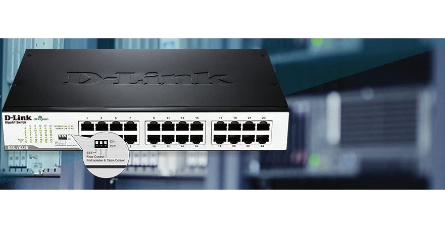 phân phối THIẾT BỊ CHIA MẠNG SWITCH D-LINK DGS-1024C