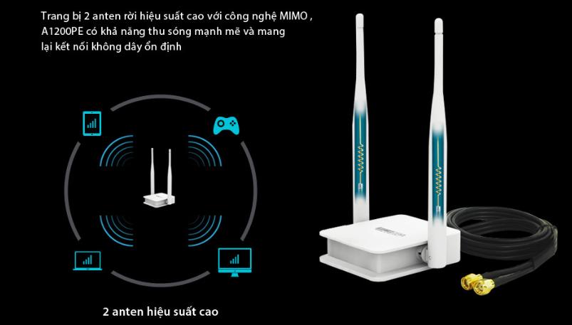 Lắp đặt Card mạng WiFi PCI-e TOTOLINK A1200PE uy tín