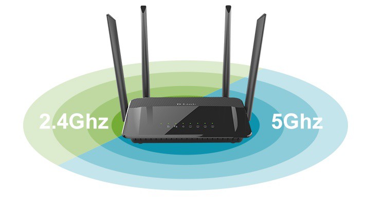 Nơi bán Thiết bị phát Wifi D-link băng tần kép DIR-1210 chính hãng