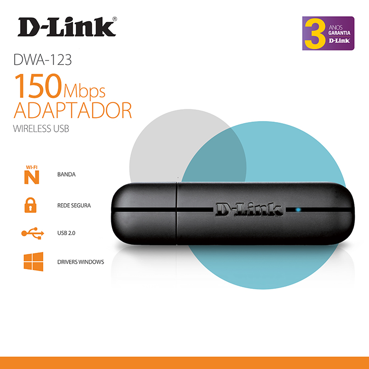 USB THU SÓNG WIFI D-LINK DWA-123 chính hãng giá rẻ