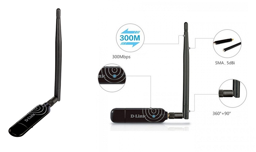 phân phối USB THU SÓNG WIFI D-LINK DWA-137