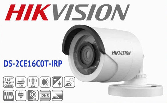 Đại lý phân phối Camera HDTVI Hikvison DS-2CE16C0T-IRP chính hãng