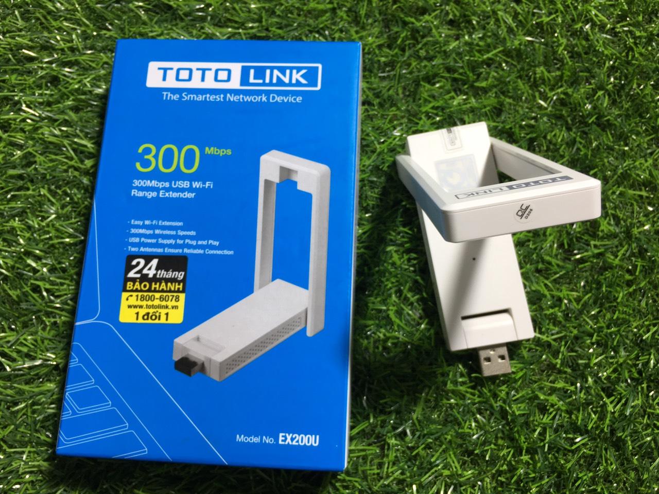 Đại lý phân phối Bộ Kích Sóng Wifi TOTOLINK EX200U chính hãng