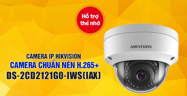 Lắp đặt, sửa chữa Camera IP Wifi Hikvison DS-2CD2121G0-IWS uy tín