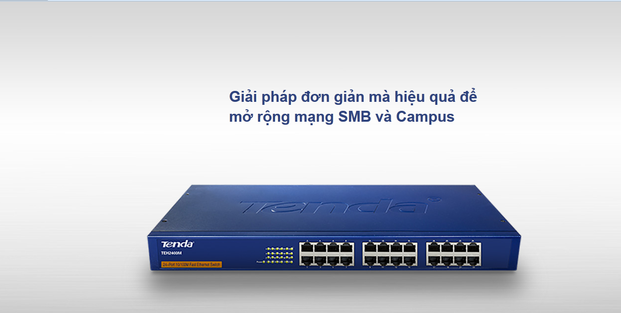 Mua Bộ chia mạng Switch 24 port TEH2400M ở đâu uy tín