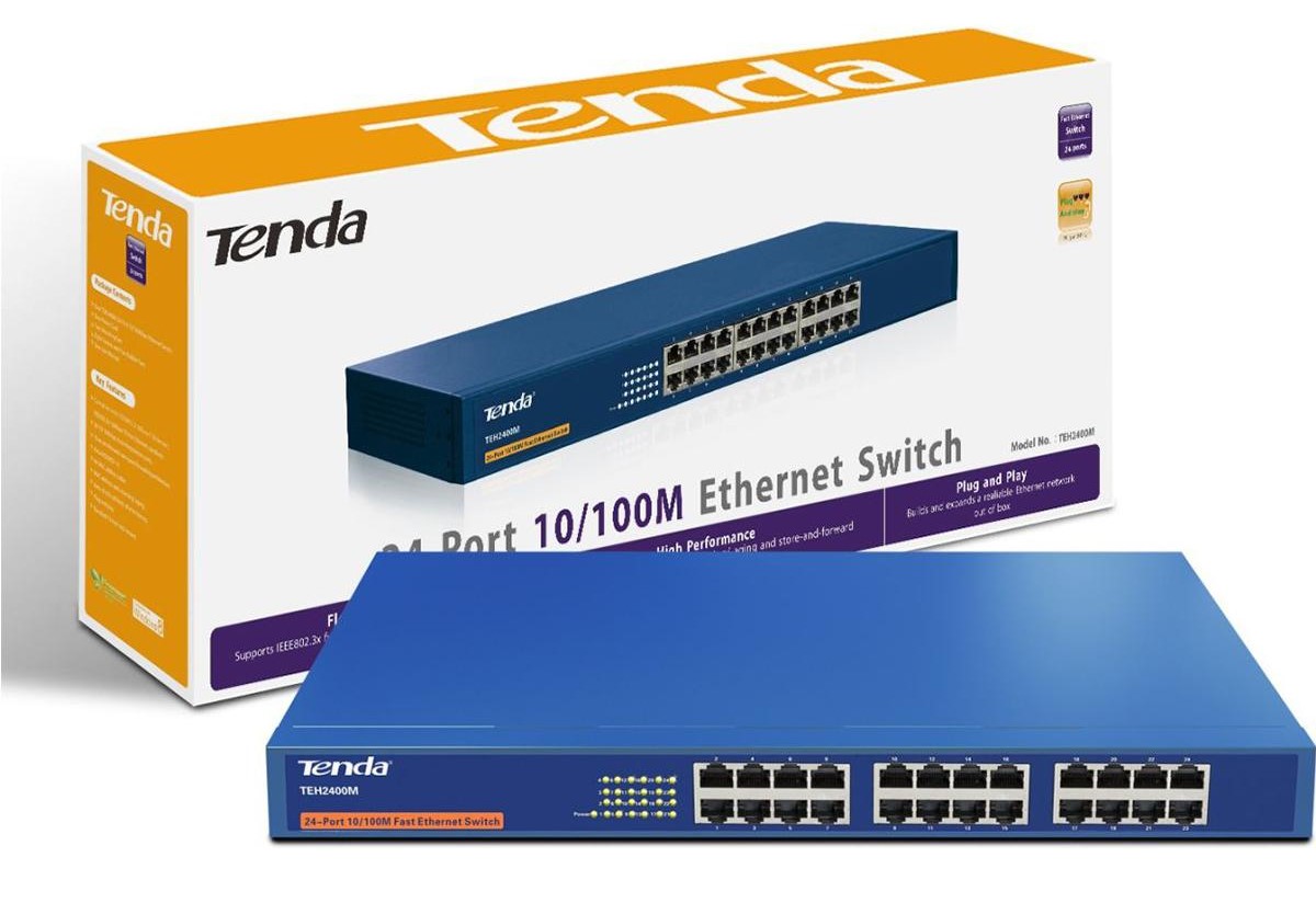 Bán Bộ chia mạng Switch 24 port TEH2400M rẻ nhất Hà Nội