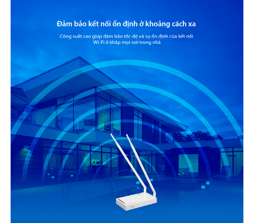 Lắp đặt Bộ Phát Wifi N300RH Chuẩn N Tốc Độ 300Mbps uy tín