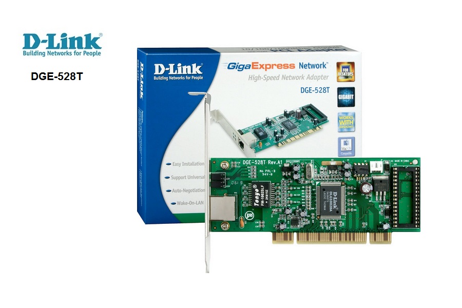 đại lý phân phối CARD MẠNG CÓ DÂY D-LINK DGE-528T