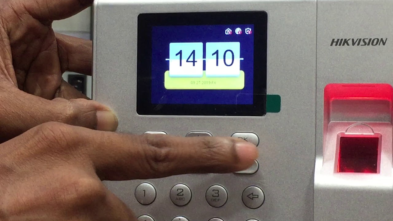 Mua Máy chấm công vân tay HIKVISION DS-K1T8003MF ở đâu uy tín