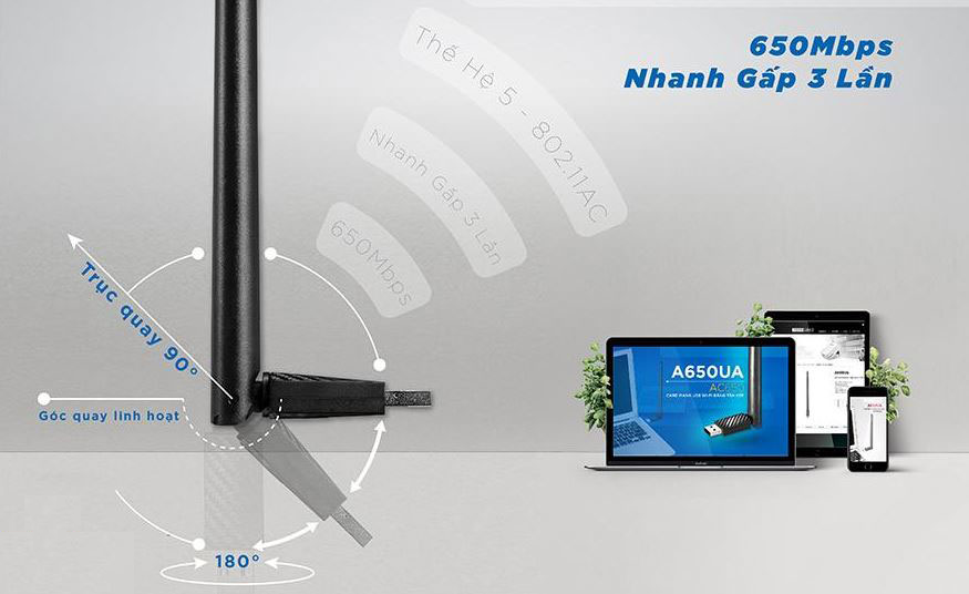 Mua Usb thu wifi TOTOLINK A650UA ở đâu uy tín