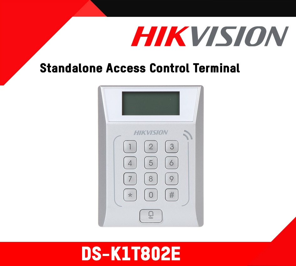 Bán BỘ KIỂM SOÁT RA VÀO ĐỘC LẬP HIKVISION DS-K1T802E giá rẻ