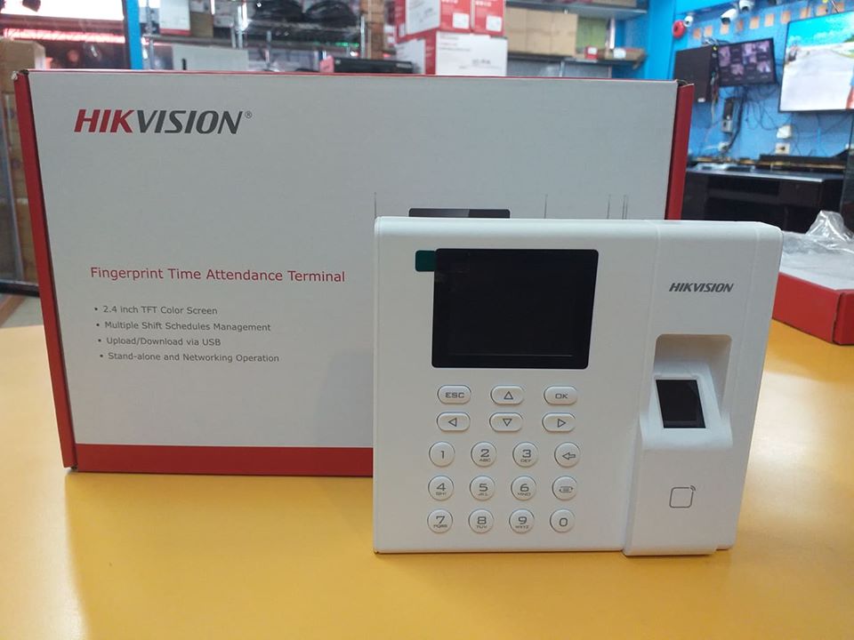 Lắp đặt, sửa chữa Máy chấm công vân tay, thẻ HIKVISION DS-K1A8503MF uy tín nhất Hà Nội