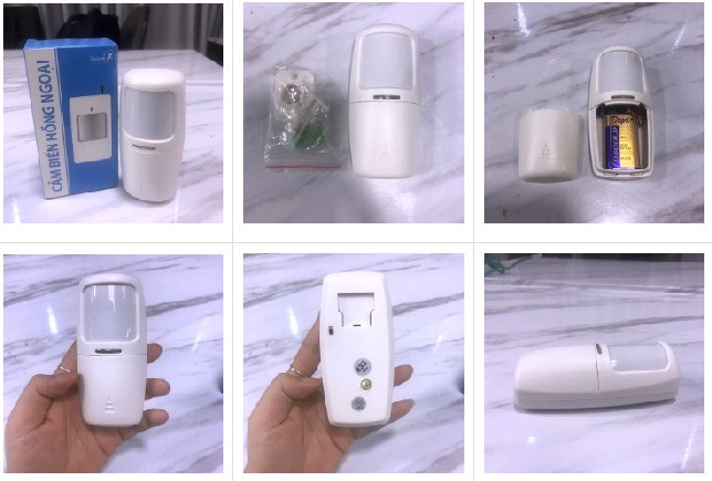 Phân phối BỘ CẢM BIẾN CHUYỂN ĐỘNG THÔNG MINH SMARTZ PIR P855 433MHZ