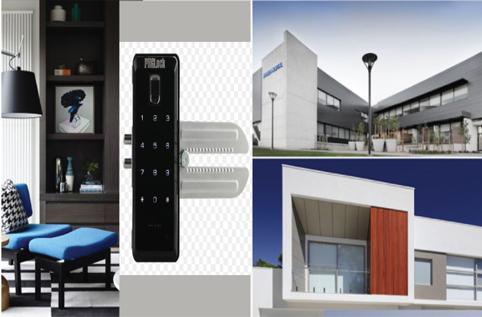 Địa chỉ bán KHÓA CỬA KÍNH, CỬA LÙA VÂN TAY PHGLOCK FG9390 giá rẻ