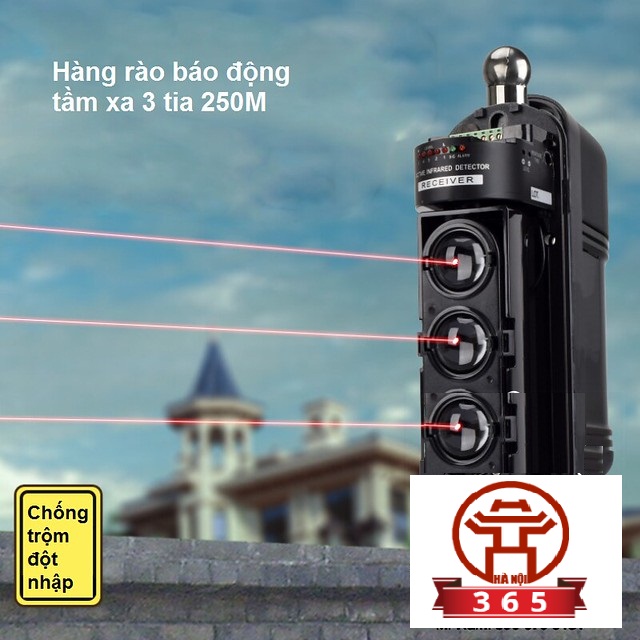 Đại lý phân phối HÀNG RÀO HỒNG NGOẠI BÁO ĐỘNG 3 TIA ABE-250