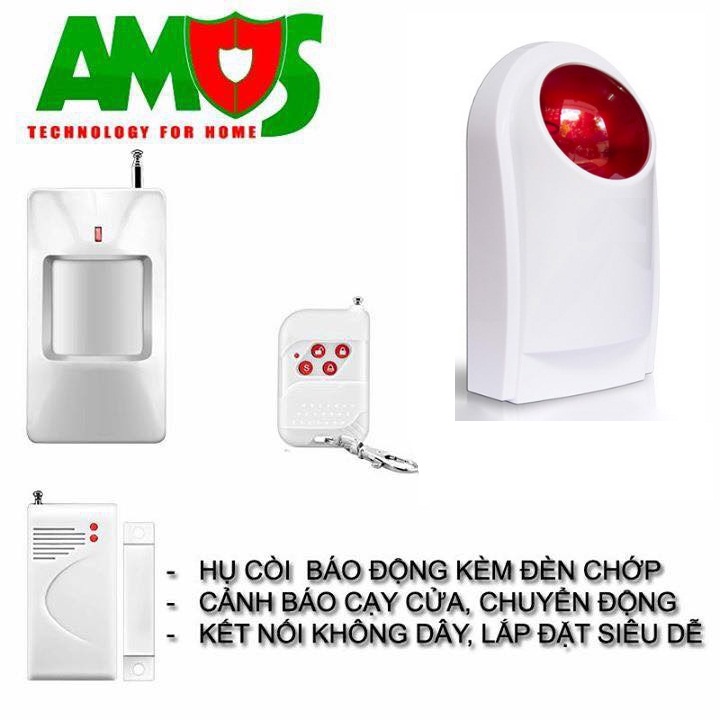 Phân phối CÒI ĐÈN CHỚP KHÔNG DÂY AM-S626W