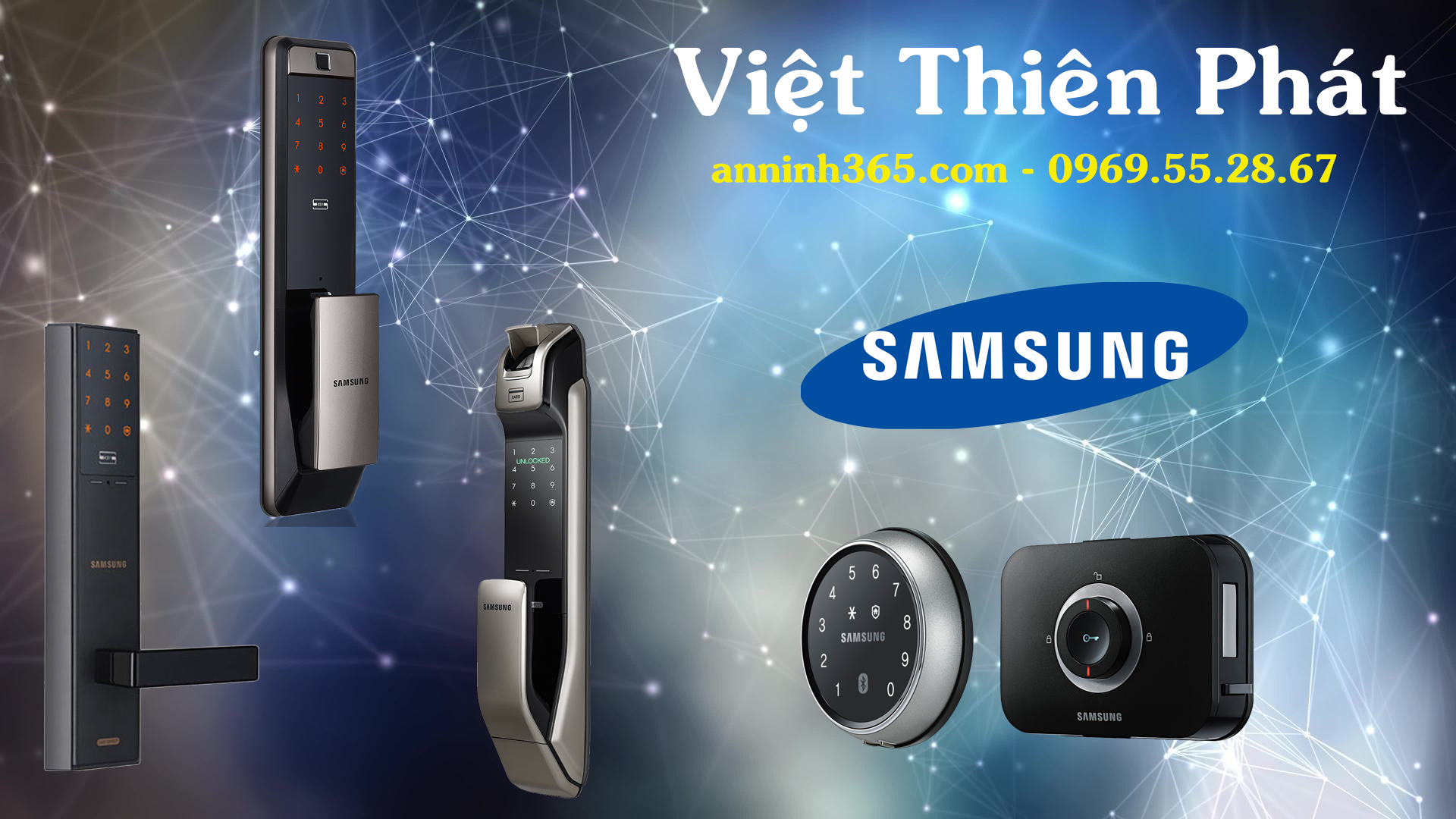 Ban khoa cua van tay Samsung tai Bac Tu Liem
