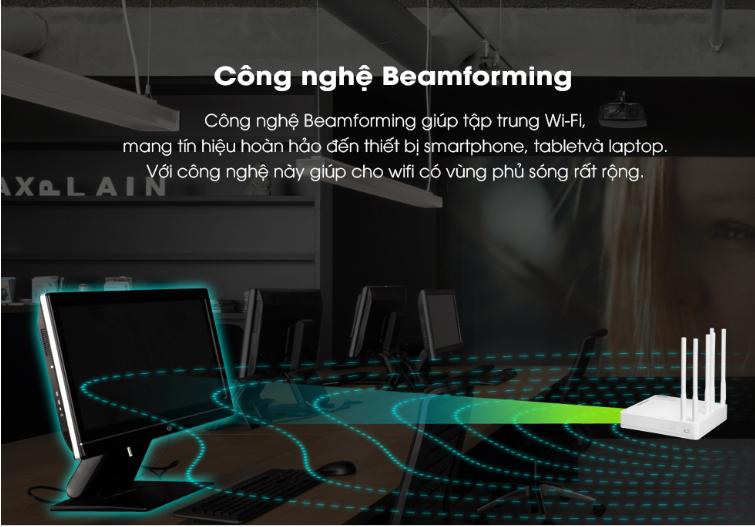 Bán BỘ PHÁT WIFI KHÔNG DÂY TOTOLINK A6004NS rẻ nhất Hà Nội