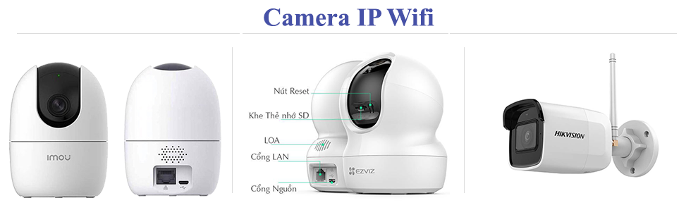 Camera IP Wifi không dây