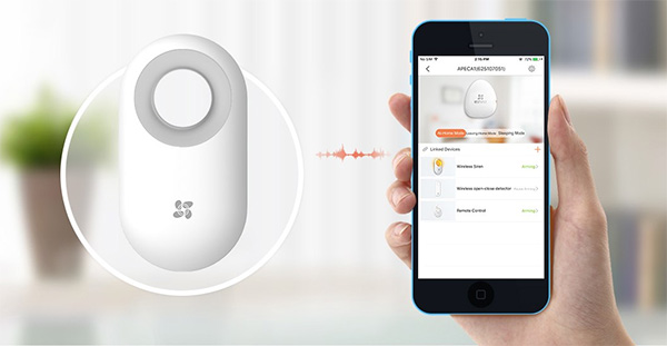 đại lý phân phối THIẾT BỊ BÁO ĐỘNG EZVIZ CS-T9-A (APEC)