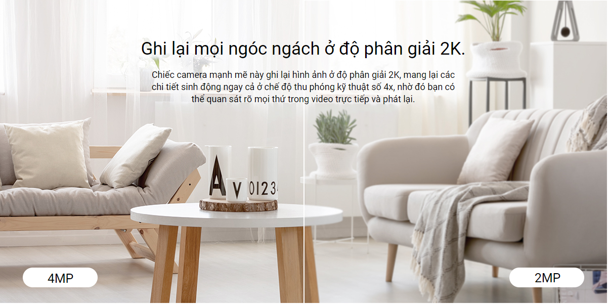 Phân phối Camera C6N 4MP Eziviz cao cấp