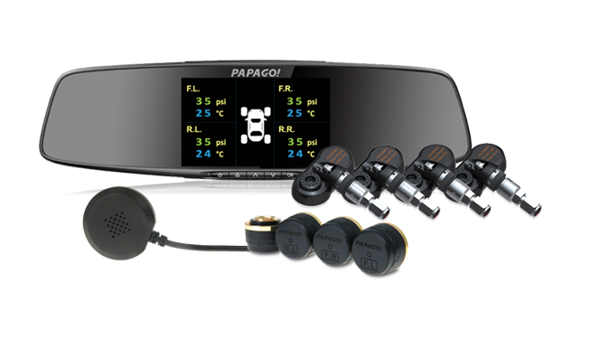 PAPAGO! GoSafe 790 có thể kết nối với camera sau Sony Sensor S1