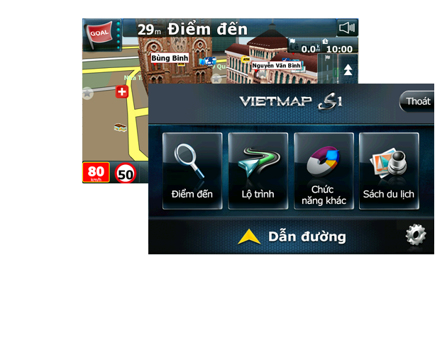 Camera Hành Trình Vietmap D20 sửa dụng phần mềm S1