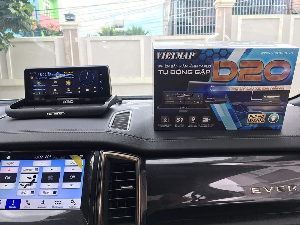 Phân phối lắp đặt Camera Hành Trình Vietmap D20