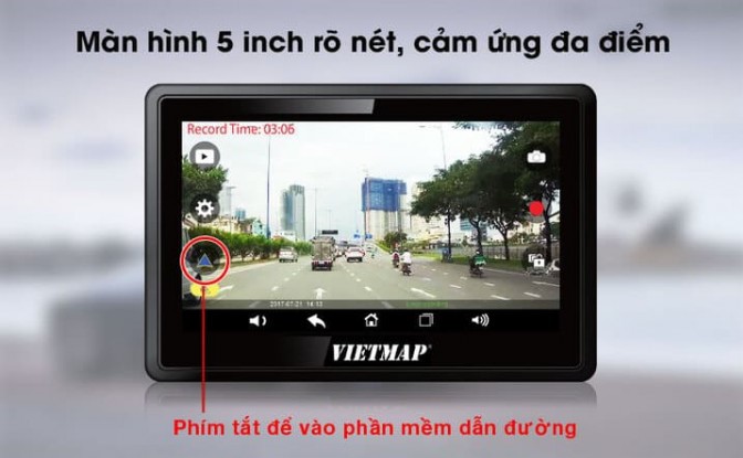 Bán lẻ Camera hành trình Vietmap W810