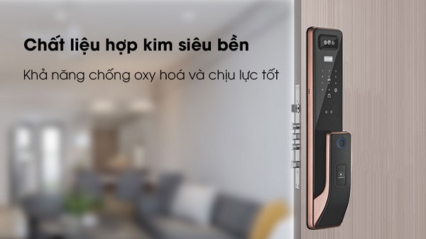 Chất liệu siêu bền của khóa Kassler KL-828