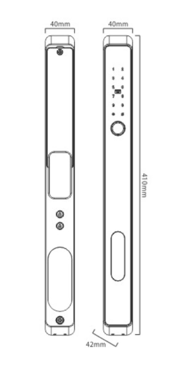 Khóa Kassler KL-599 AT Grey thiết kế độc đáo