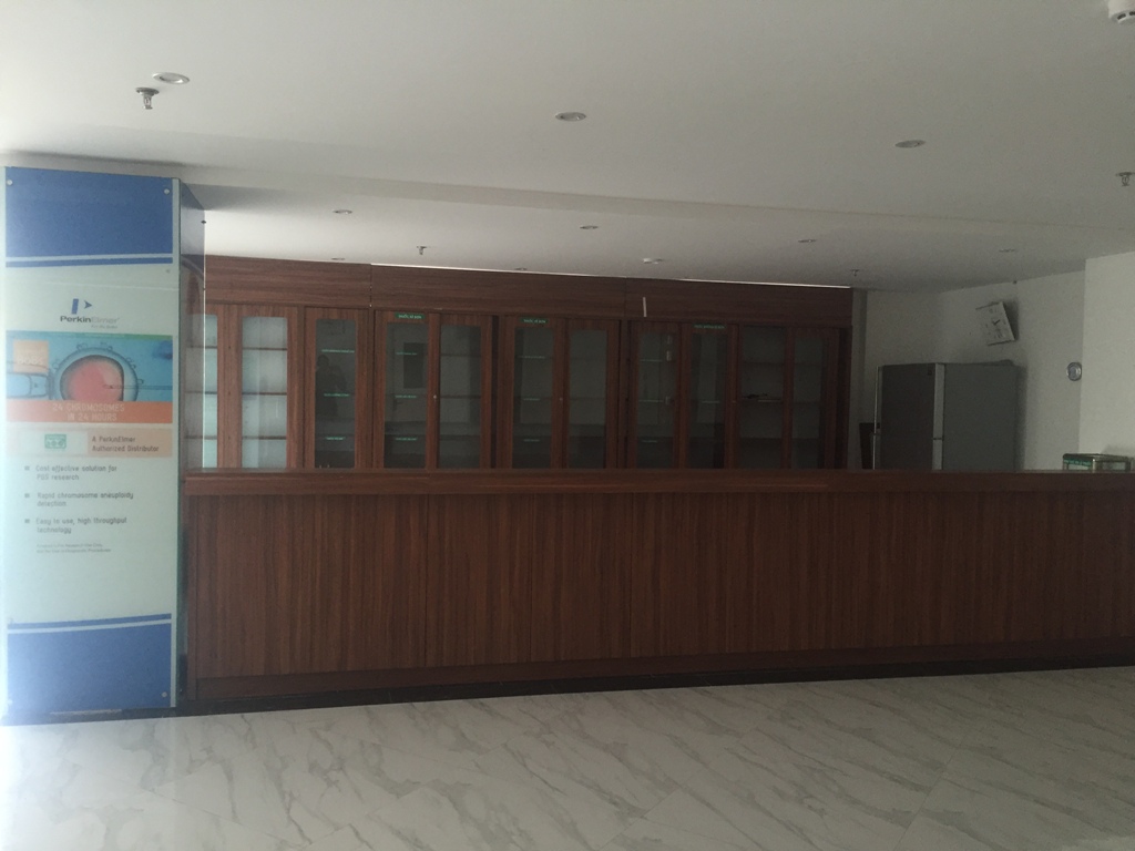 camera an ninh tại quầy thu ngân bệnh viện