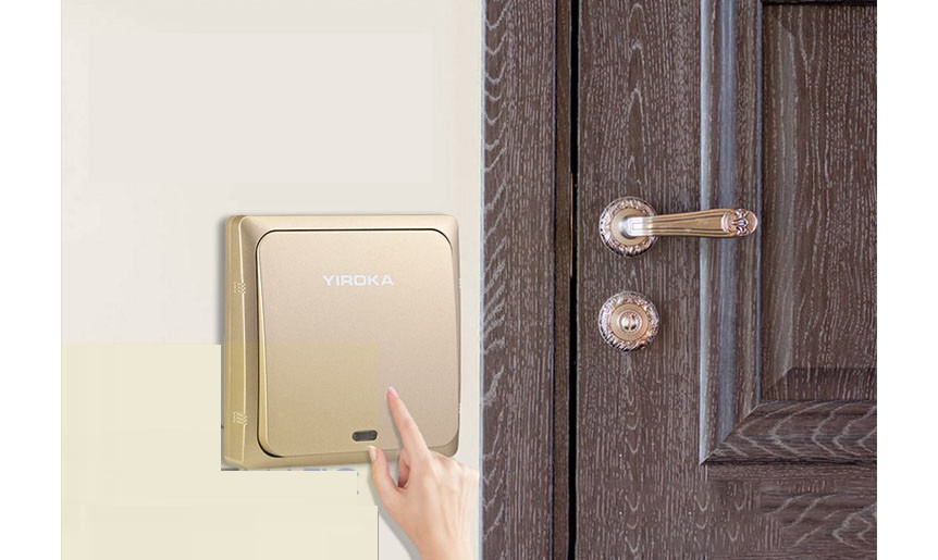 Địa chỉ bán CHUÔNG KHÔNG DÂY, KHÔNG DÙNG PIN NÚT BẤM TO YIROKA DQ-688 giá rẻ