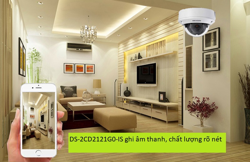 Nơi bán Camera IP HikVision DS-2CD2121G0-IS chính hãng