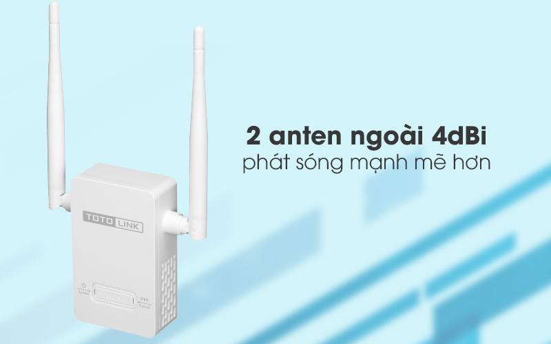 Đại lý phân phối Bộ kích sóng Wifi TOTOLINK EX201 chính hãng