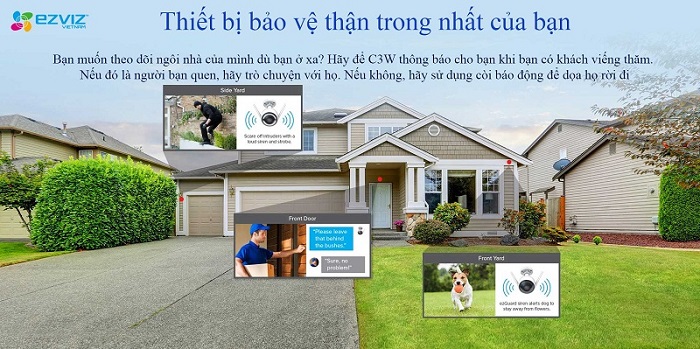 phân phối Ezviz Husky Air C3W 1080P (CS-CV310-A0-1B2WFR) chính hãng