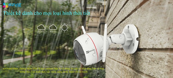 Ezviz Husky Air C3W 1080P (CS-CV310-A0-1B2WFR) có bền không