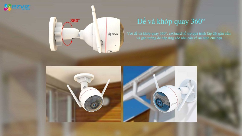 Ezviz Husky Air C3W 1080P (CS-CV310-A0-1B2WFR) chất lượng chính hãng
